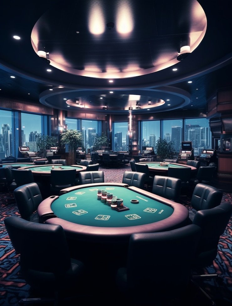 Live roulette table with multiple camera angles and betting interface overlay